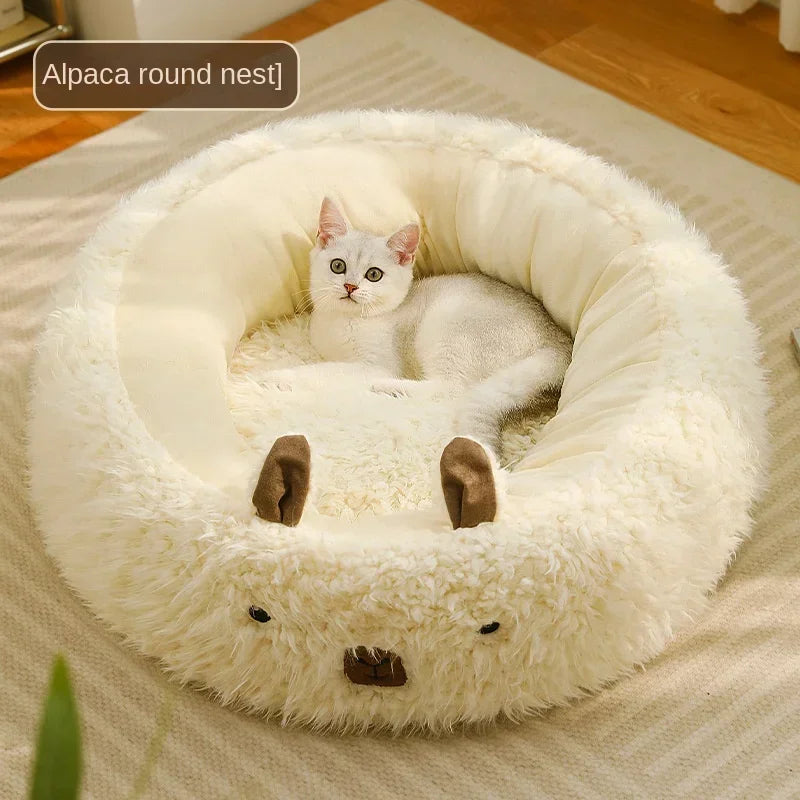 Alpaca Cat Bed- For Lazy Afternoons!