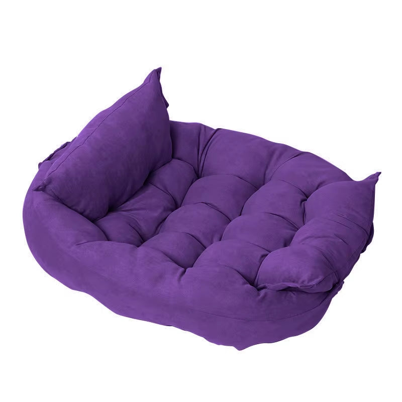 Wholesale Multi-Colors PP Cotton High Quality Custom Small Doggie Pet Beds Accessories Bedding Washable Luxury Puppy Pet Dog Bed