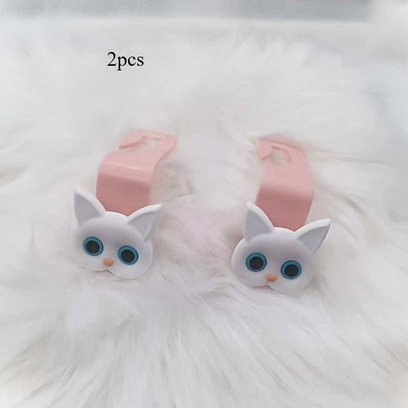 Cat Car Headrest Hook – Purr-fect Organizer for Bags & Leashes!