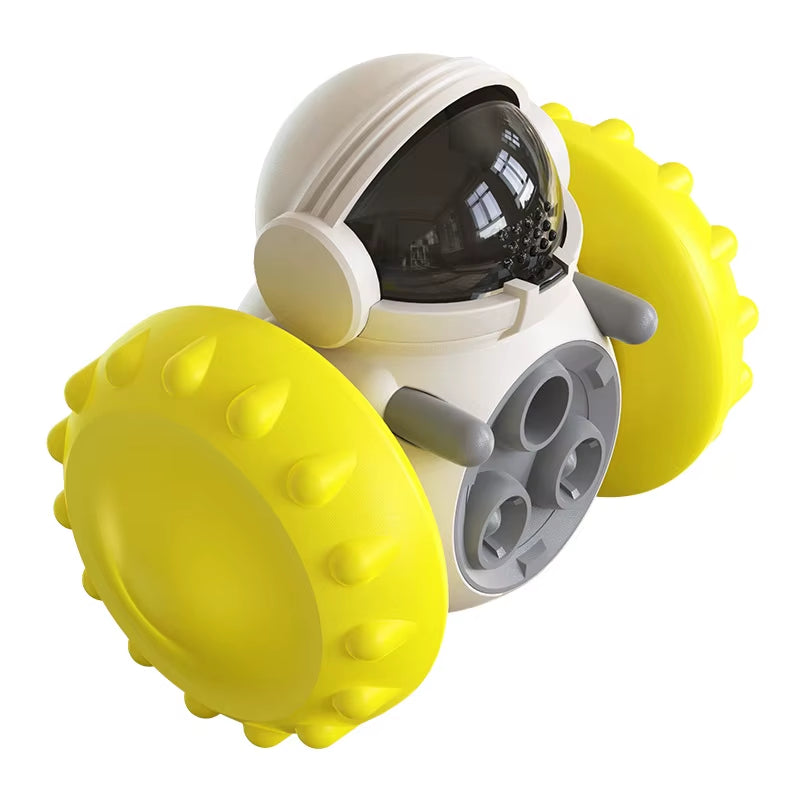 Pet Slow Feeder Treat Ball Toy New Interactive Dog Chew Toys Slow Leak Feeder Toy Cat Dog Wholesale Leaking Ball