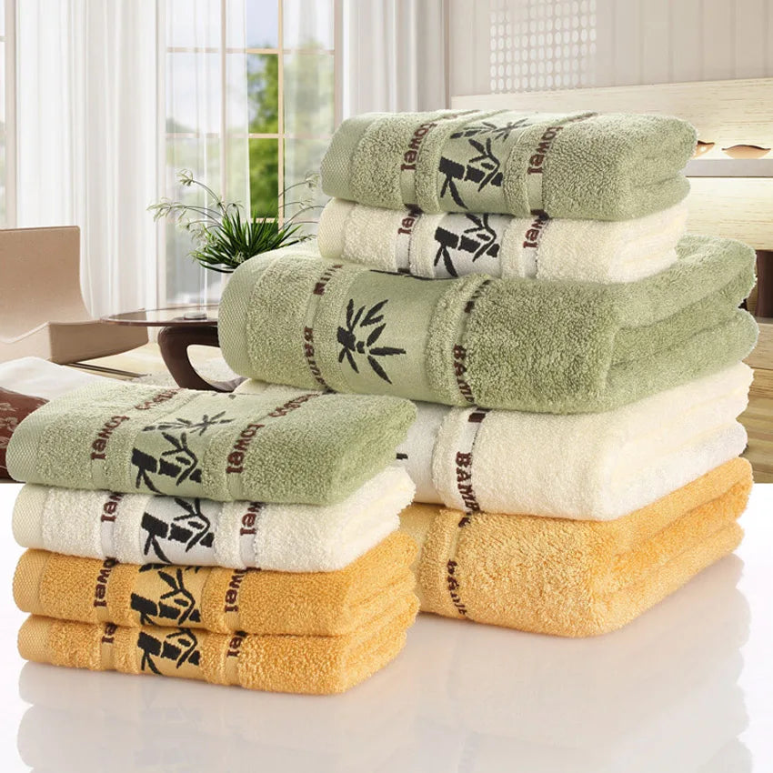 Soft Bamboo Fiber Towel Set – Perfect for Pets and Their Owners