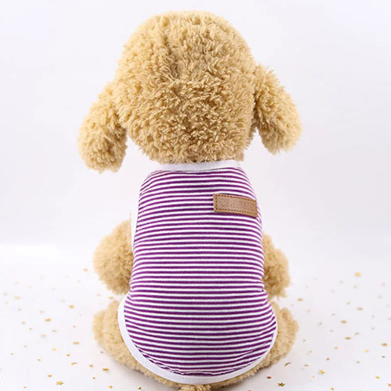 Striped Cat Vest – Classic Fashion for Feline Trendsetters