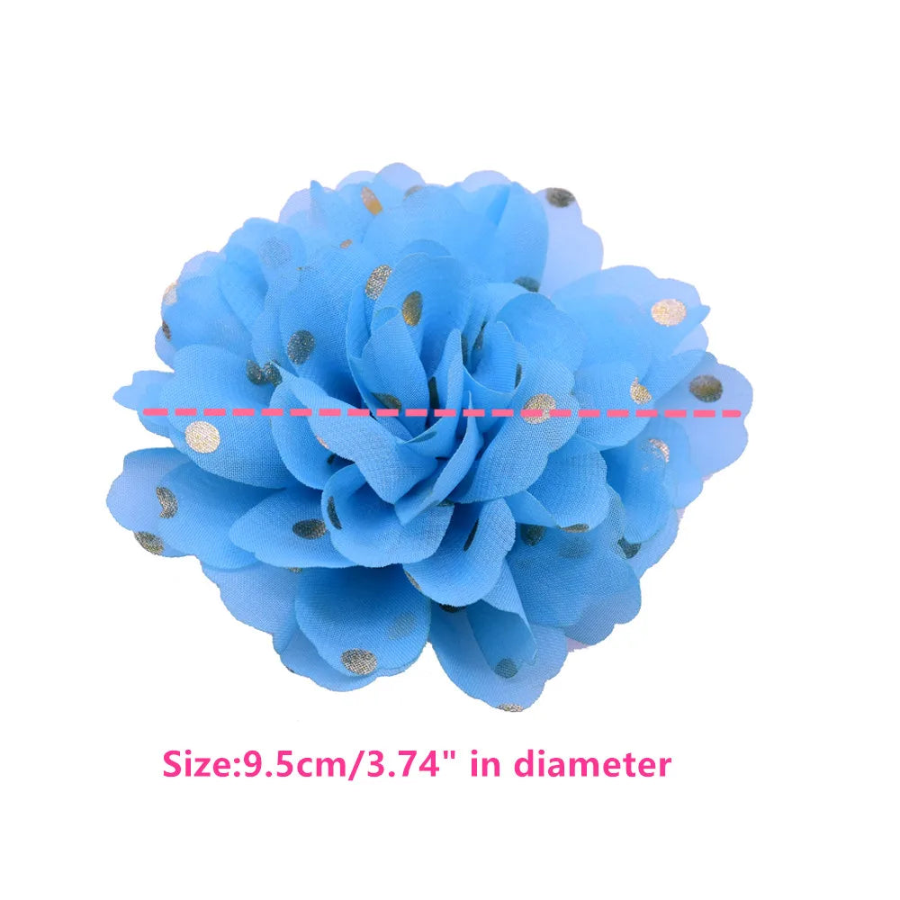 Big Flower Pet Collar Charms – Stylish & Easy-to-Remove Accessories for Cats and Dogs