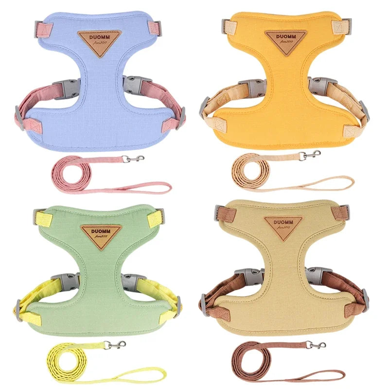 Breathable Cat Harness & Leash Set – Adjustable Vest for Small to Medium Cats and Dogs