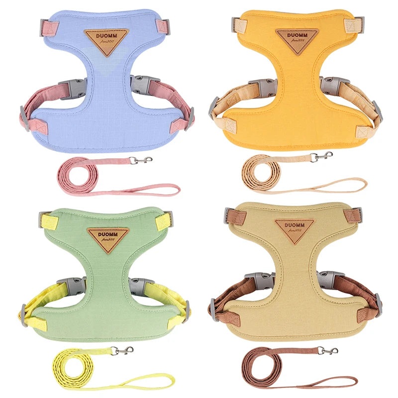 Breathable Cat Harness & Leash Set – Adjustable Vest for Small to Medium Cats and Dogs