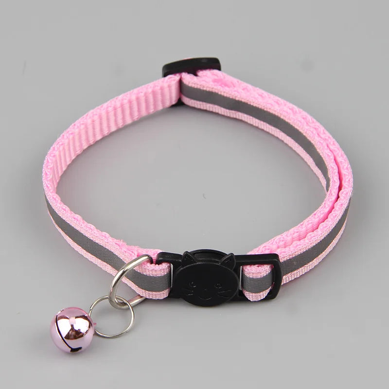 Color Reflective Cat Collars – Safe, Stylish & Perfect for Cats and Small Dogs