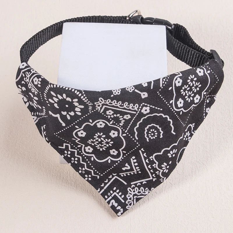 Western Charm for Your Wild Pets: Adjustable Bandana Collar