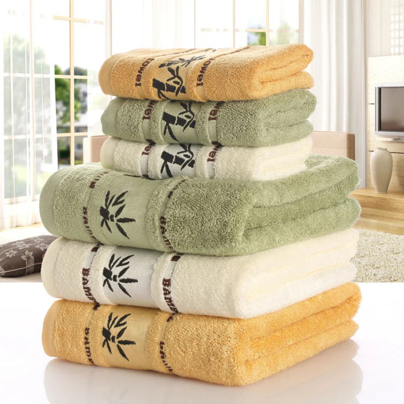 Soft Bamboo Fiber Towel Set – Perfect for Pets and Their Owners