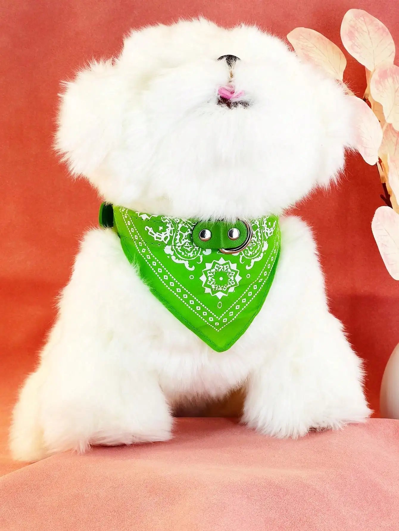Stylish & Functional Pet Bandana Collar –Adjustable & Perfect for All Seasons
