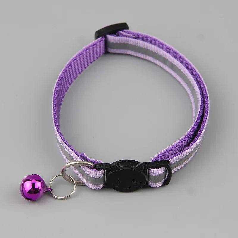 Color Reflective Cat Collars – Safe, Stylish & Perfect for Cats and Small Dogs