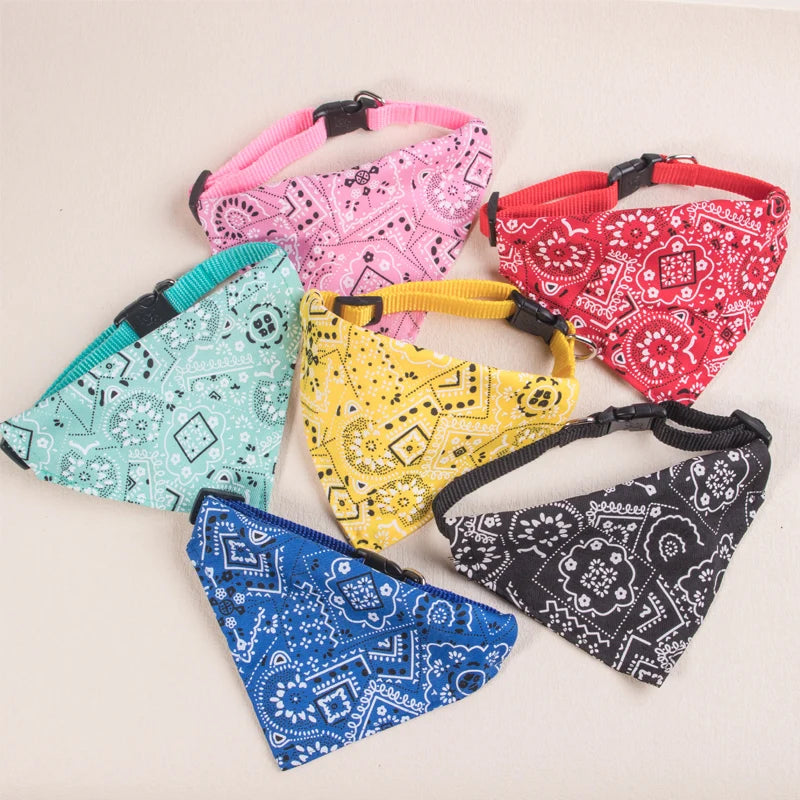 Western Charm for Your Wild Pets: Adjustable Bandana Collar