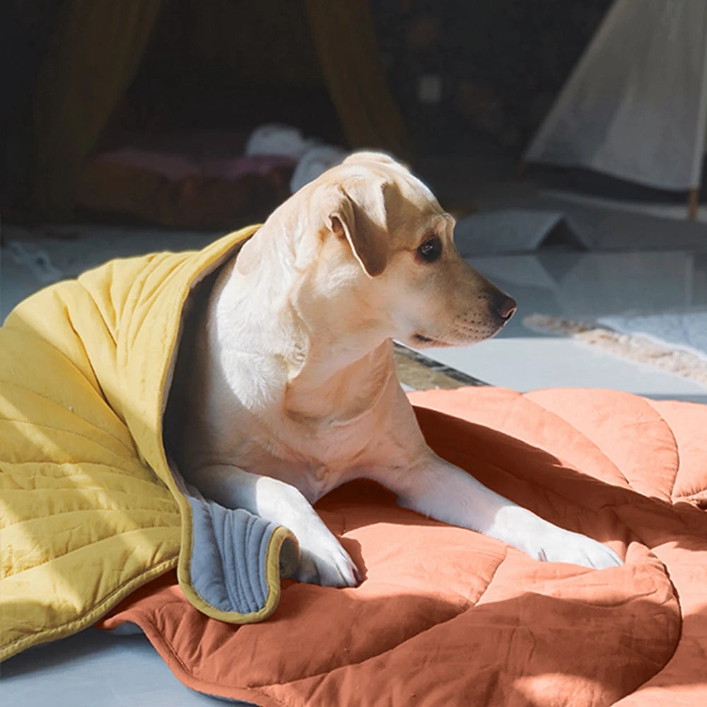 Leaf-Shaped Pet Bed Mat – Cozy, Stylish & Perfect for Every Pet