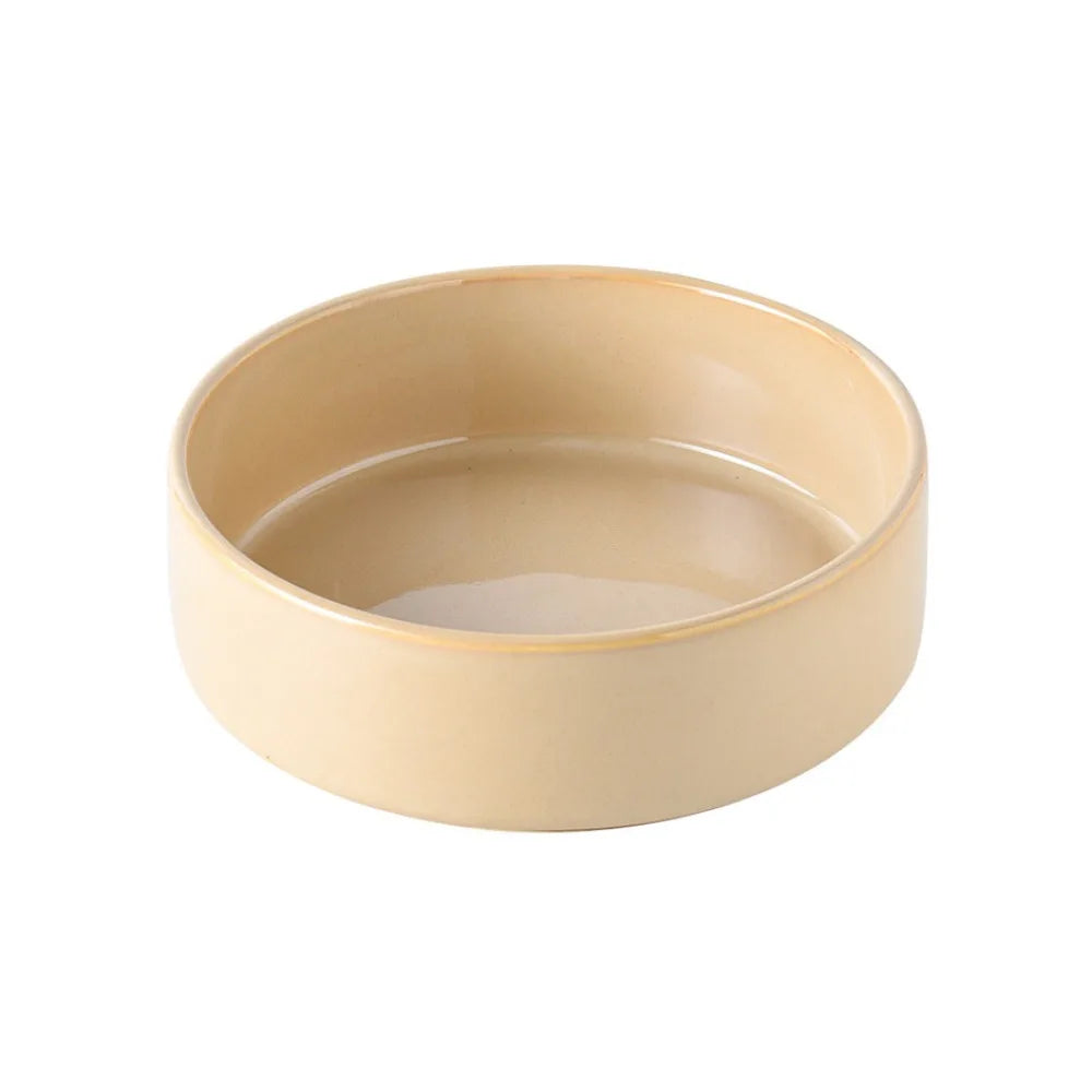Anti-Choke Slow Feeding Japanese Ceramic Pet Bowl – Stylish & Functional for Healthy Mealtime