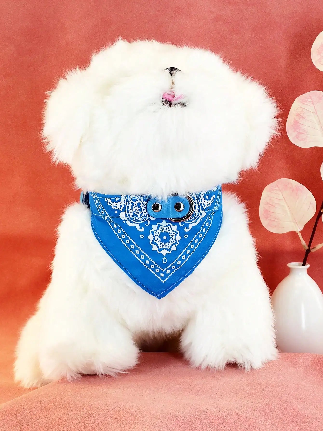 Stylish & Functional Pet Bandana Collar –Adjustable & Perfect for All Seasons