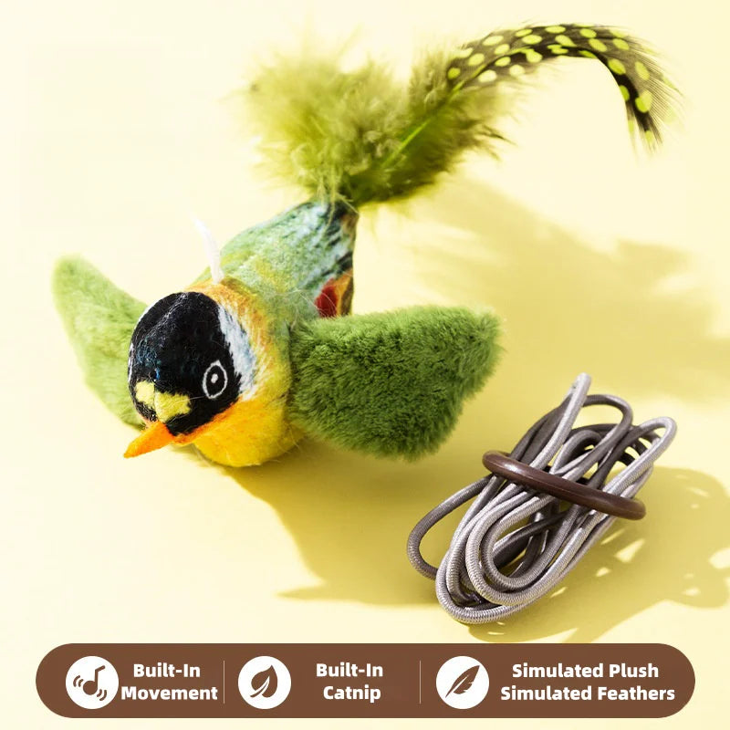 Pounce, Play, and Chirp! The Ultimate Cat Toy for Indoor Adventures