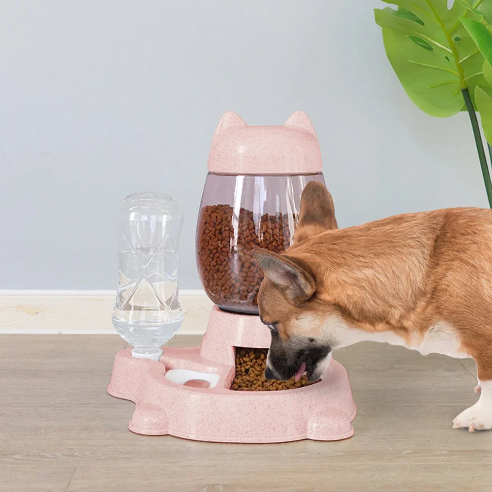 Delighful Cat Bowl Food/ Water Dispenser- Cat Design for Cat Lovers!