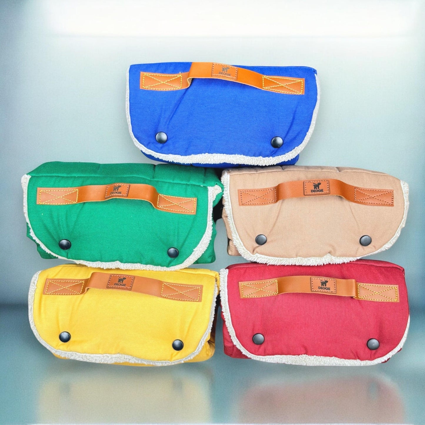 Roll up Travel Dog Mat (Water-Repellent & Machine Washable)- For Happy Travels!