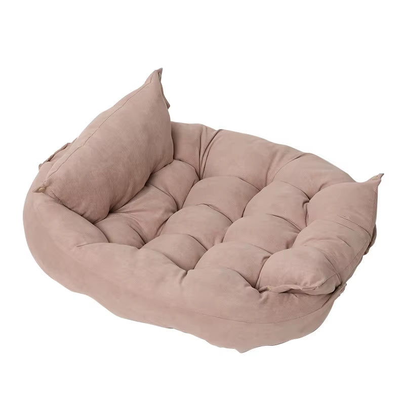 Wholesale Multi-Colors PP Cotton High Quality Custom Small Doggie Pet Beds Accessories Bedding Washable Luxury Puppy Pet Dog Bed