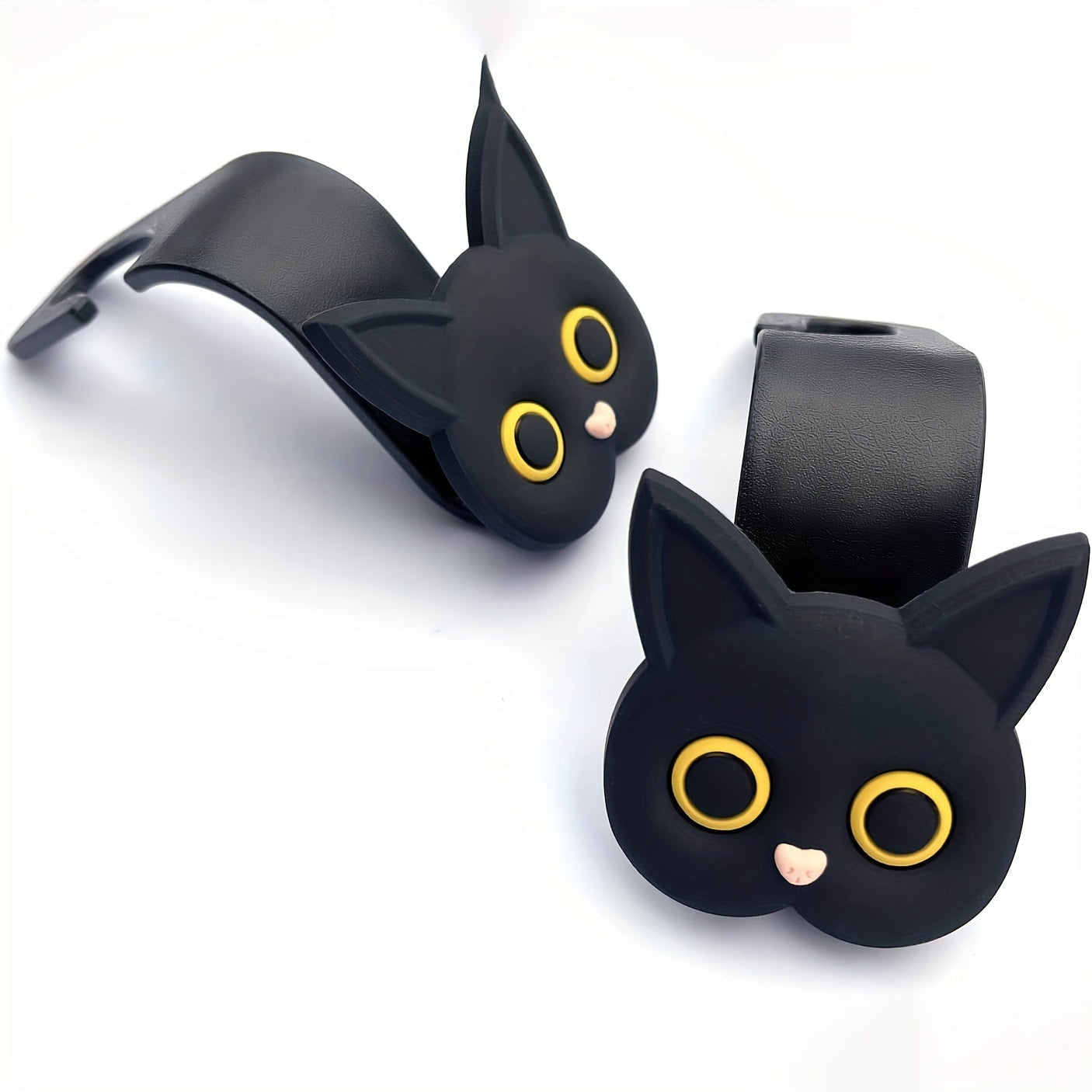 Cat Car Headrest Hook – Purr-fect Organizer for Bags & Leashes!