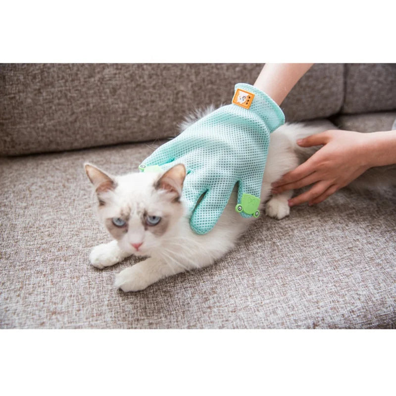 Pet Grooming Glove- Fun and Quirky Grooming Made Easy!