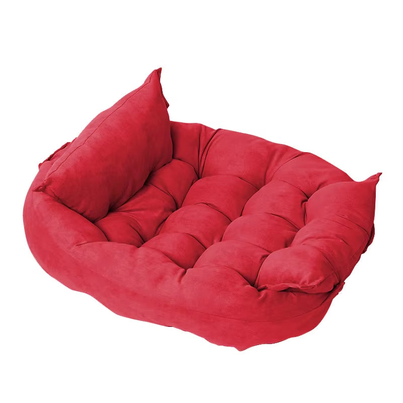 Wholesale Multi-Colors PP Cotton High Quality Custom Small Doggie Pet Beds Accessories Bedding Washable Luxury Puppy Pet Dog Bed