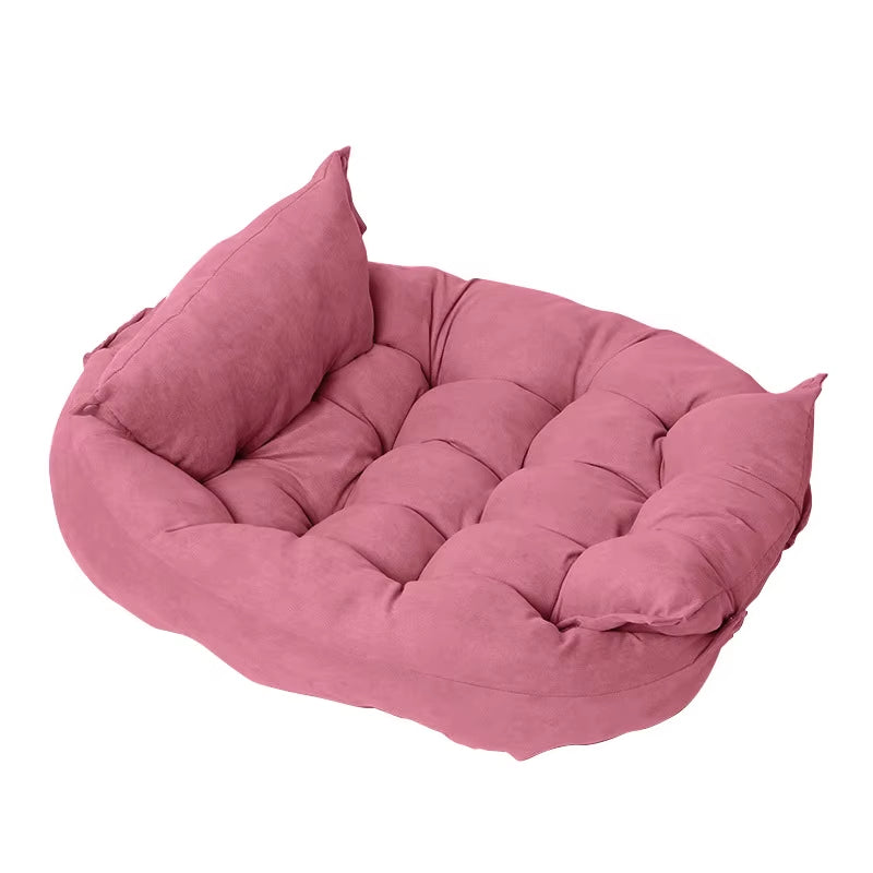 Wholesale Multi-Colors PP Cotton High Quality Custom Small Doggie Pet Beds Accessories Bedding Washable Luxury Puppy Pet Dog Bed