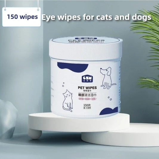 Pet Tears Eye Wipes (Cats/Dogs)- No More Tears!
