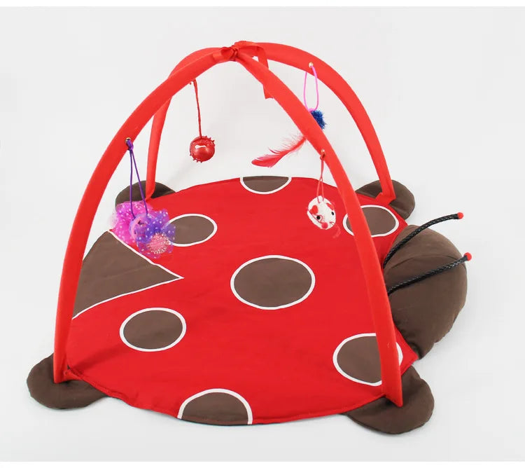 Fun Hammocks For Cats - Cartoon Cat Playing Tent