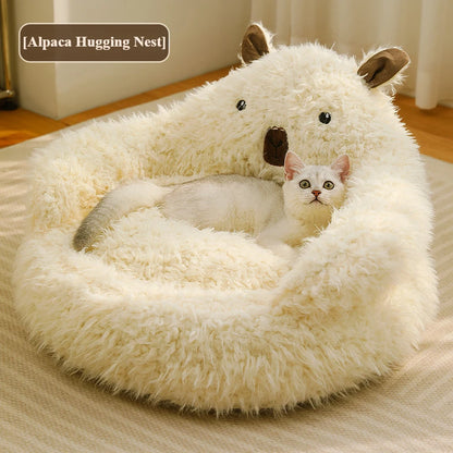Alpaca Cat Bed- For Lazy Afternoons!