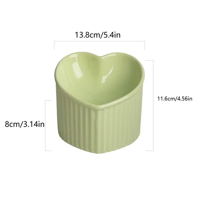 Handcrafted Ceramic Pet Bowl – Stylish, Durable & Perfect for Cats and Small Dogs