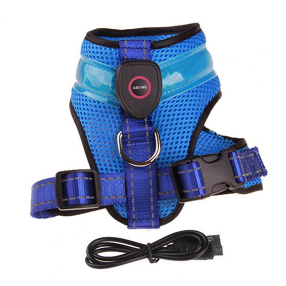 Allergy-Free LED Dog Harness – Safe, Stylish, and Comfortable for Sensitive Pets
