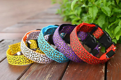 LED Dog Collar – Stylish, Waterproof & Safety-Enhanced Night Glow with Adjustable Fit