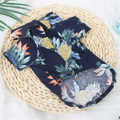 Aloha Paws Summer Wear: Cool Hawaiian Vests for Small Dogs