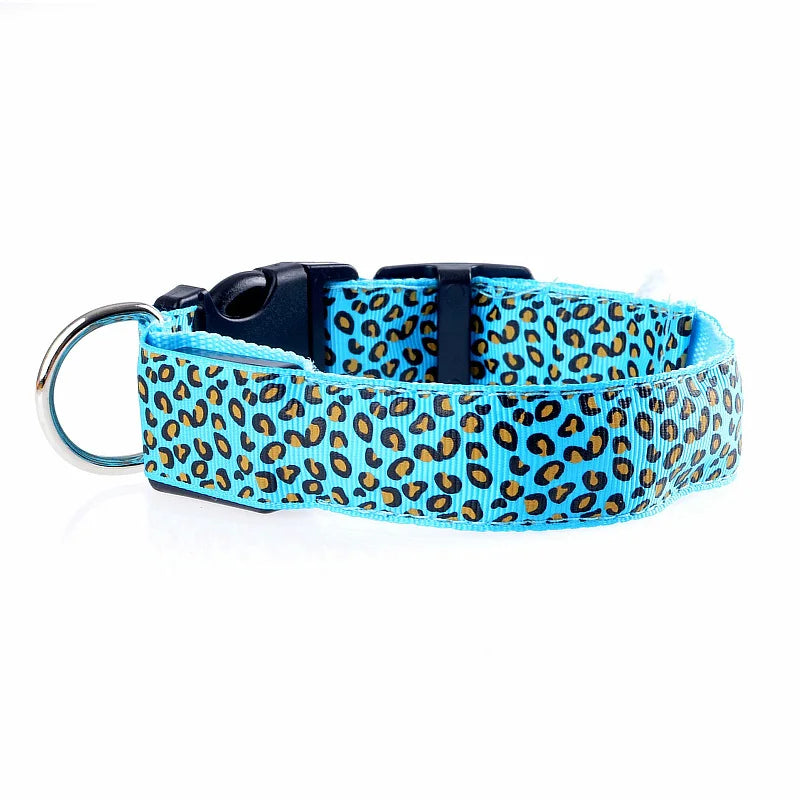 LED Dog Collar – Stylish, Waterproof & Safety-Enhanced Night Glow with Adjustable Fit
