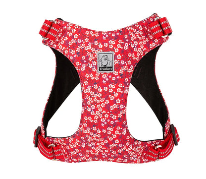 Floral Dog Harness – Stylish, Safe, and Durable for All Breeds
