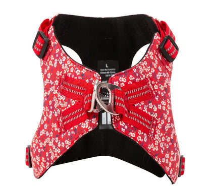 Floral Dog Harness – Stylish, Safe, and Durable for All Breeds