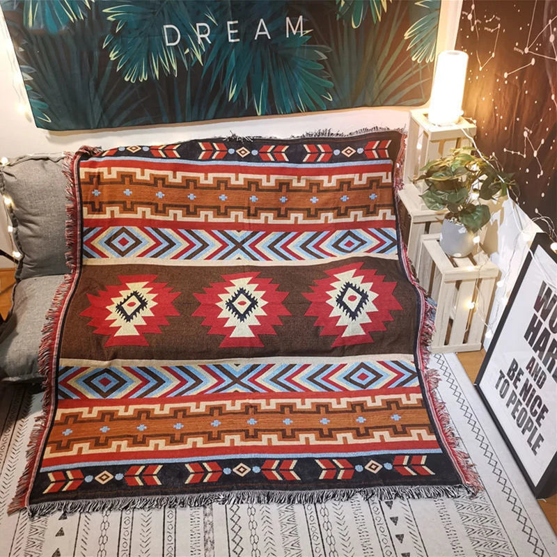 Aztec Tribal Blankets – Stylish, Versatile & Perfect for Pet Owners
