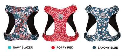 Floral Dog Harness – Stylish, Safe, and Durable for All Breeds