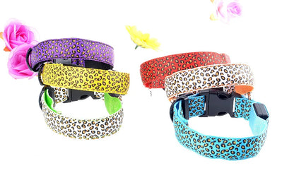 LED Dog Collar – Stylish, Waterproof & Safety-Enhanced Night Glow with Adjustable Fit