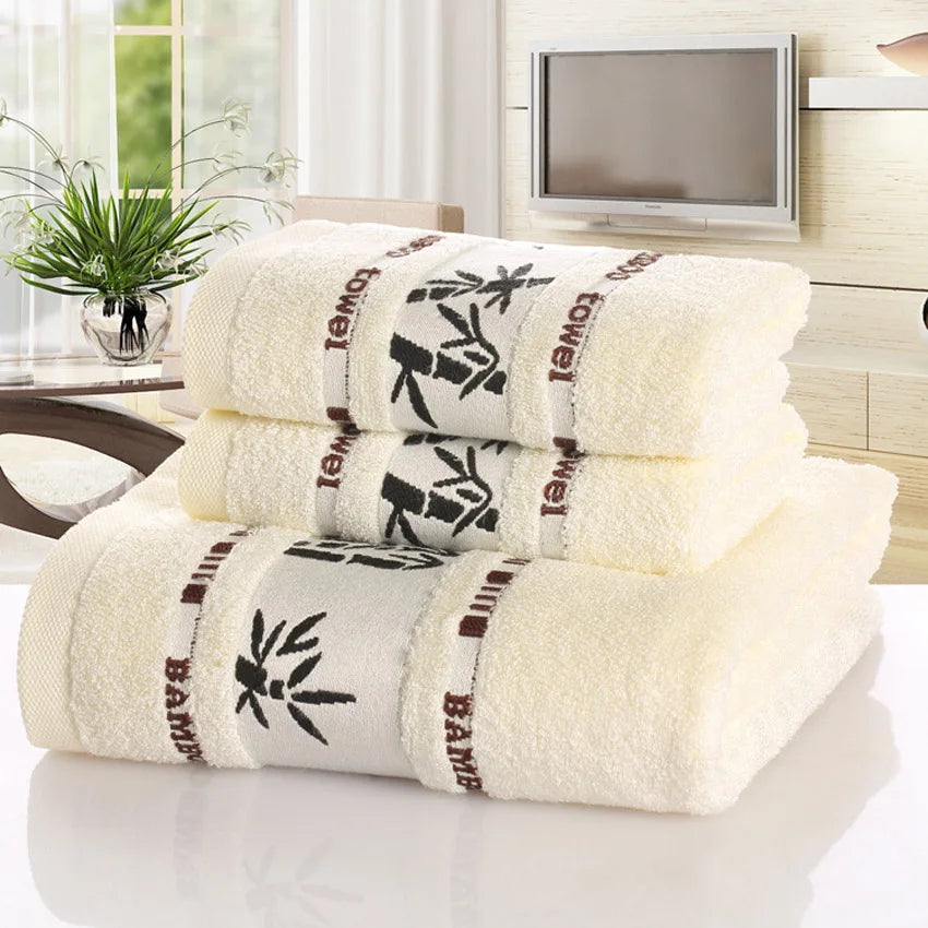 Soft Bamboo Fiber Towel Set – Perfect for Pets and Their Owners