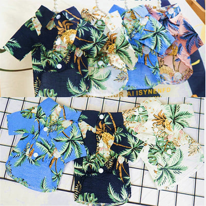 Aloha Paws Summer Wear: Cool Hawaiian Vests for Small Dogs