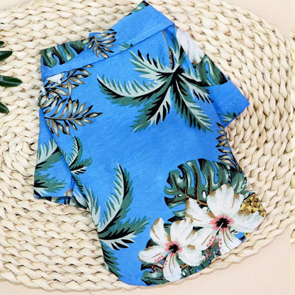 Aloha Paws Summer Wear: Cool Hawaiian Vests for Small Dogs