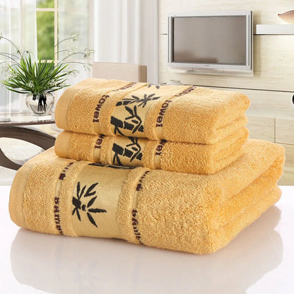 Soft Bamboo Fiber Towel Set – Perfect for Pets and Their Owners