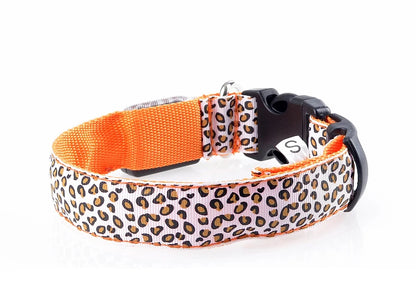 LED Dog Collar – Stylish, Waterproof & Safety-Enhanced Night Glow with Adjustable Fit