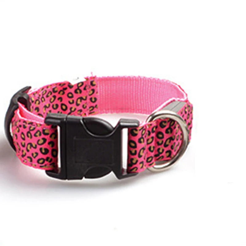 LED Dog Collar – Stylish, Waterproof & Safety-Enhanced Night Glow with Adjustable Fit
