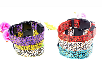 LED Dog Collar – Stylish, Waterproof & Safety-Enhanced Night Glow with Adjustable Fit
