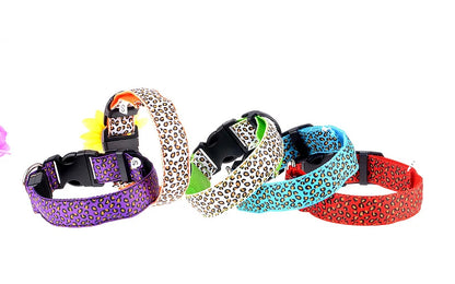 LED Dog Collar – Stylish, Waterproof & Safety-Enhanced Night Glow with Adjustable Fit