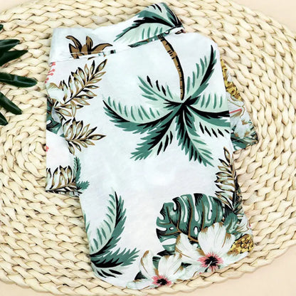 Aloha Paws Summer Wear: Cool Hawaiian Vests for Small Dogs