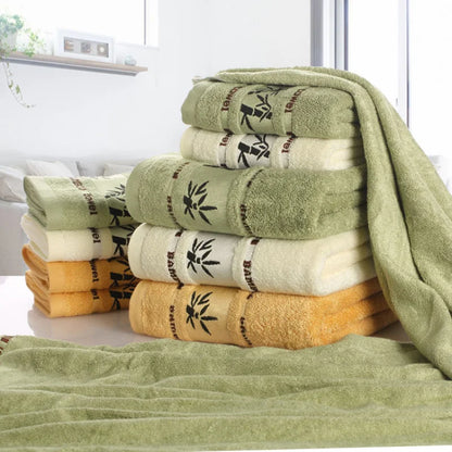 Soft Bamboo Fiber Towel Set – Perfect for Pets and Their Owners