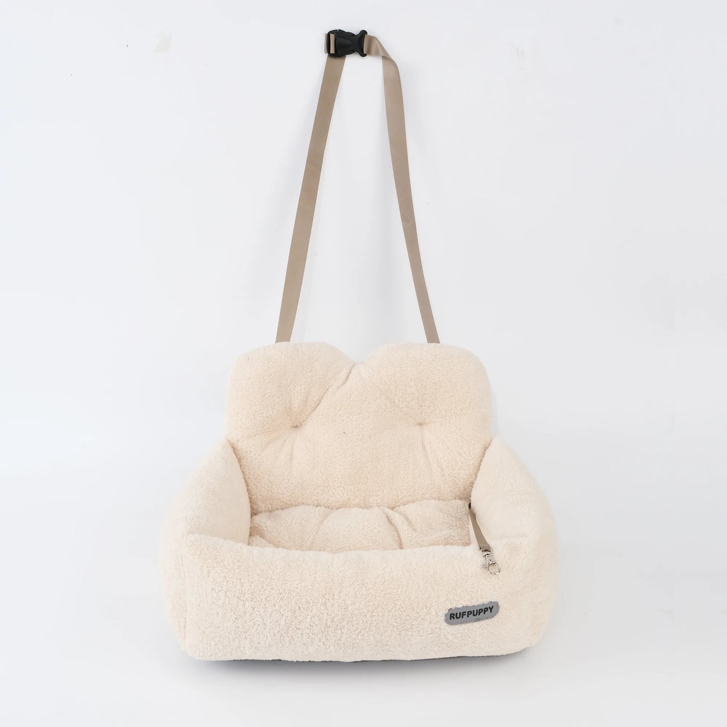 Comfortable & Safe Kennel Dog Car Booster Plush Seat